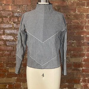 Cynthia Rowley striped knit sweater